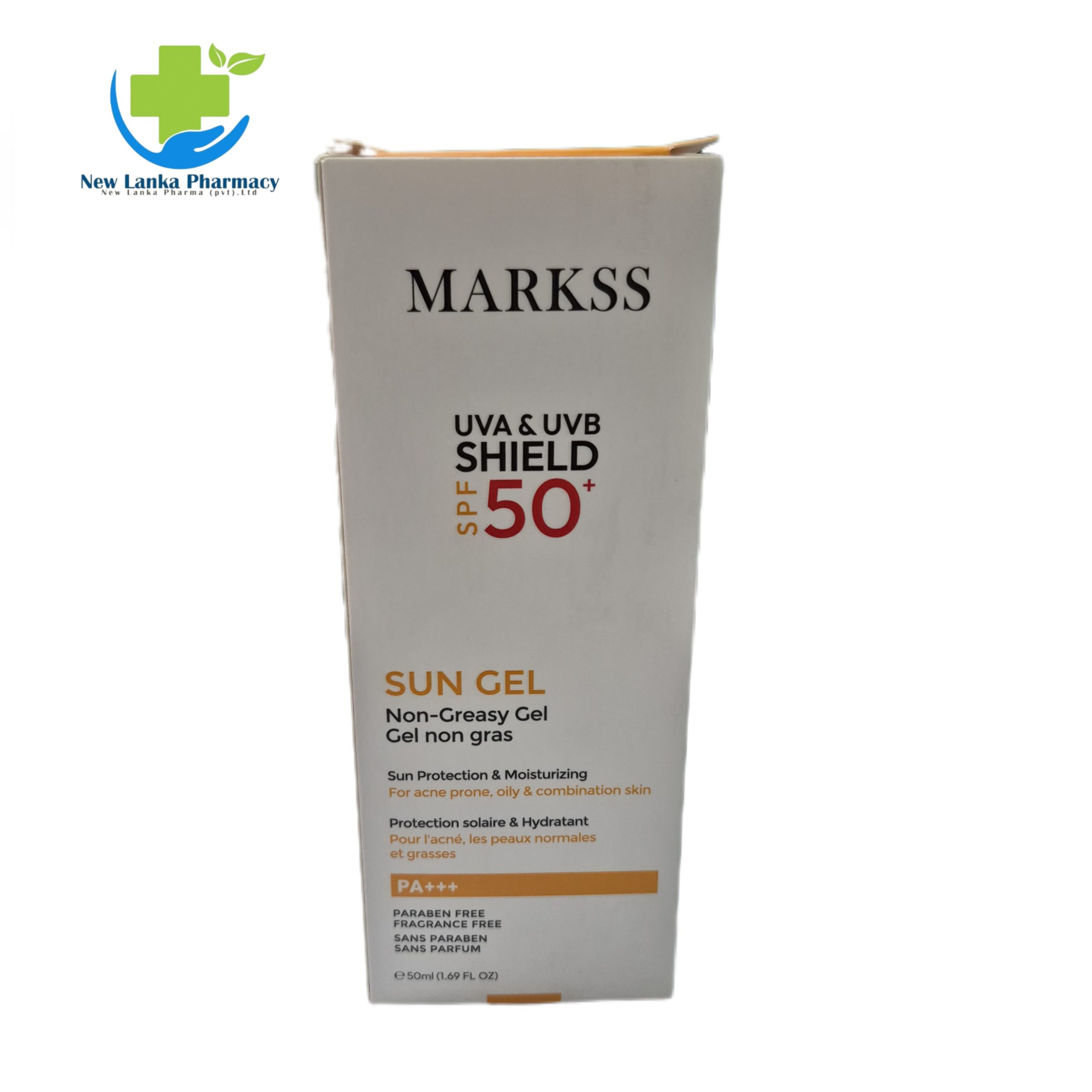 MARKSS SUN GEL SPF 50+ 50ml