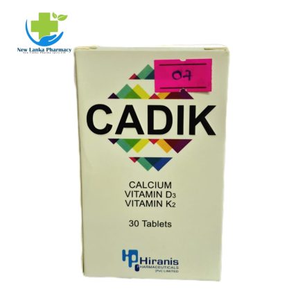 CADIK CALCIUM VITAMIN D3 VITAMIN K2