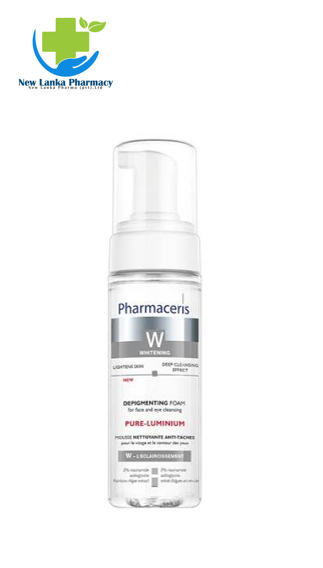 PHARMACERIS DEPIGMENTING FOAM FOR FACE AND EYE AREA ( PURE-LUMINIUM )150ml