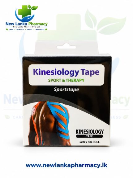 Kinesiology Tape – Sport & Therapy 5cm × 5m (K TAPE)