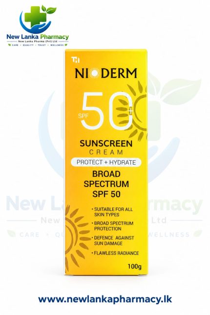 NIODERM SPF 50+ SUNSCREEN CREAM