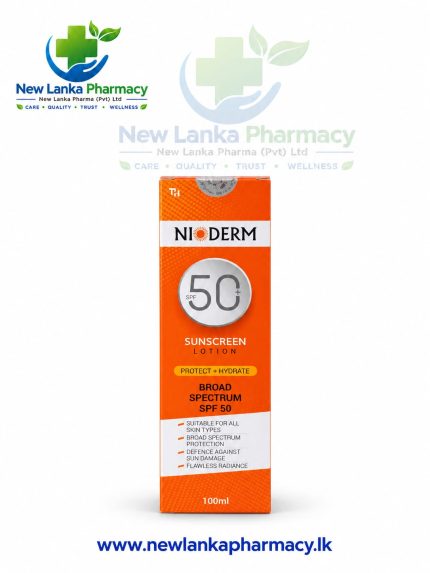 NIODERM SPF 50+ SUNSCREEN LOTION