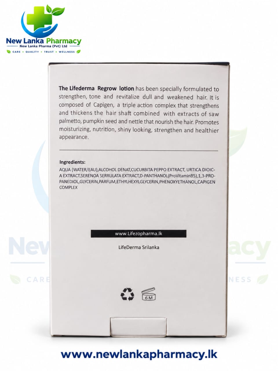 lifederma regrow lotion 100ml 2