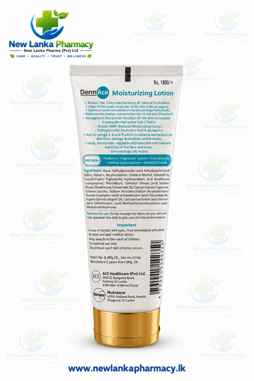 DERMACE Moisturizing Lotion – 100 ml 1