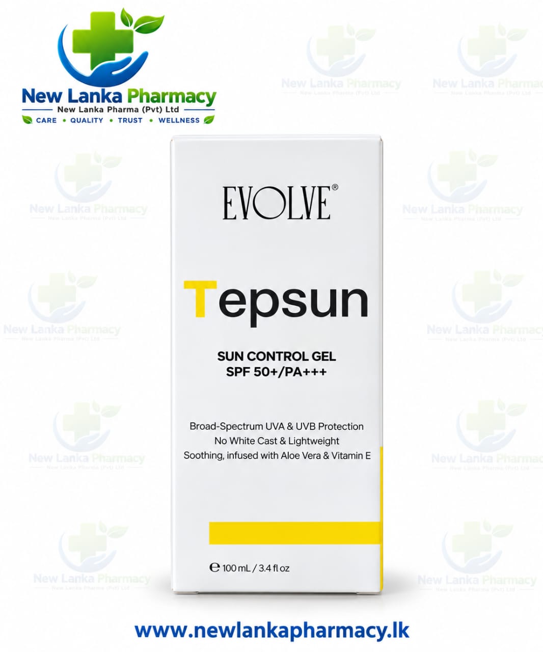 Evolve Tepsun Sun Control Gel SPF 50+ PA+++