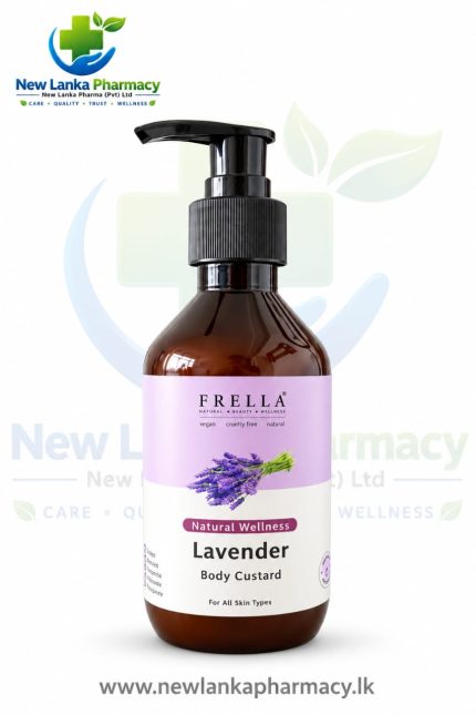 FRELLA Natural Wellness Lavender Body Custard