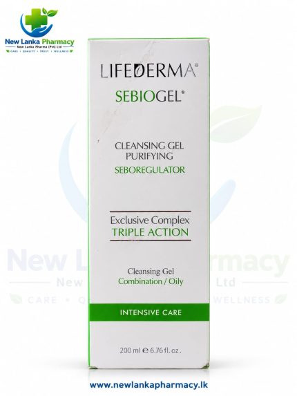 LIFEDERMA SEBIOGEL PURIFYING CLENSING GEL 200 ml