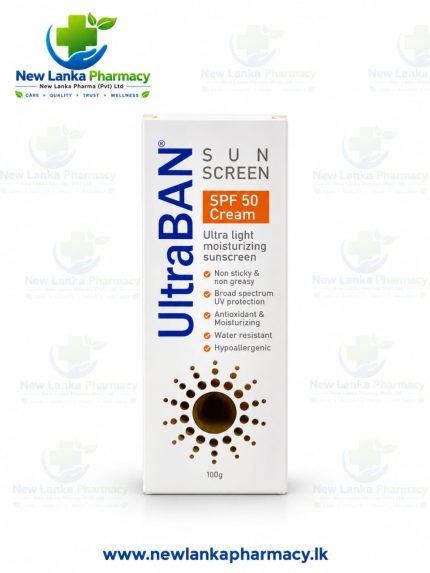 UltraBAN SPF 50 Sunscreen Cream – 100 g