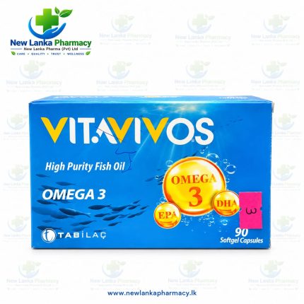 VITAVIVOS® Omega 3 Fish Oil – 90 Softgel Capsules